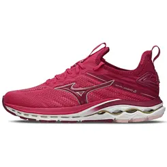 Kit 1 Tênis de Corrida Feminino Mizuno Wave Legend 2 e 3 Pares de Meia Cano Médio
