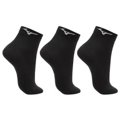 Kit Meia Cano Curto Mizuno Basic tam. 39-44 - Pacote com 3 pares