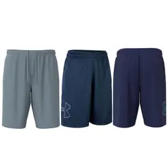Kit 3 Shorts masculinos  Under Armour Tech Graphic