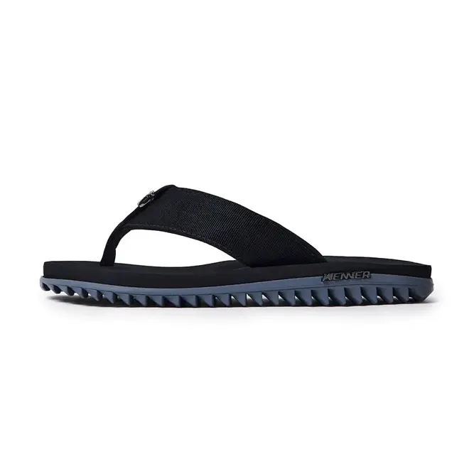 Chinelo Dedo Kenner Kivah Preto e Cinza Masculino