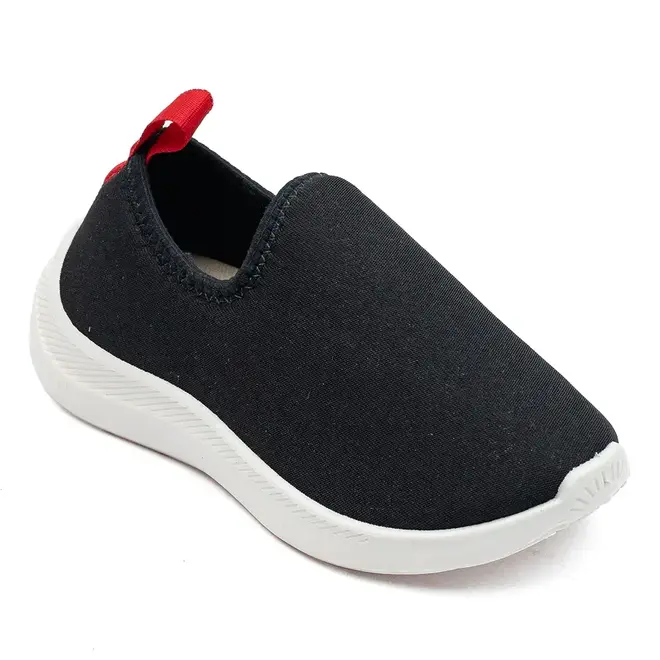 Tênis Blittz Preto e Vermelho Menino