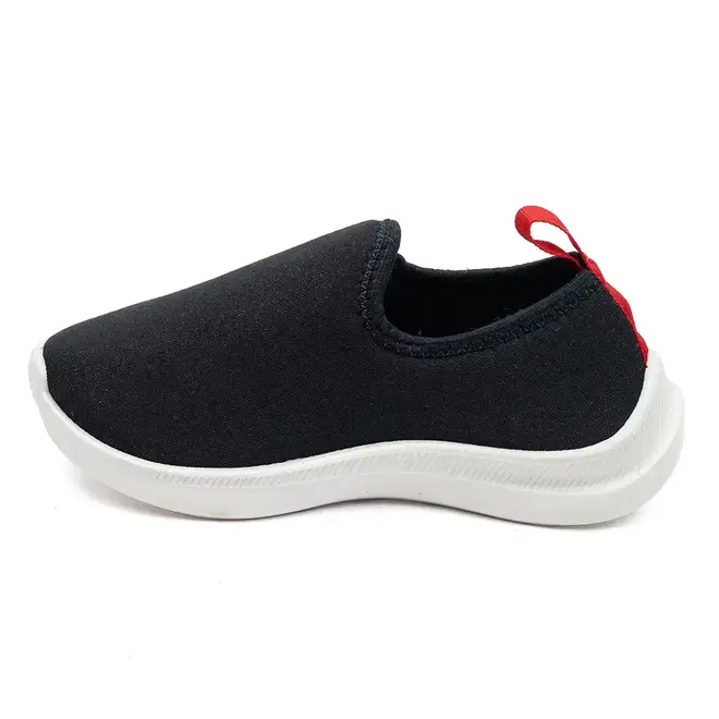 Tênis Blittz Preto e Vermelho Menino