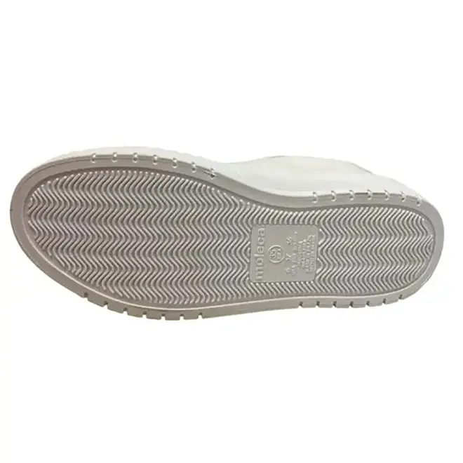 Tênis Casual Sola Caixa Moleca Branco Feminino