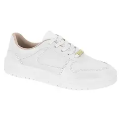 Tênis Casual Sola Caixa Moleca Branco Feminino