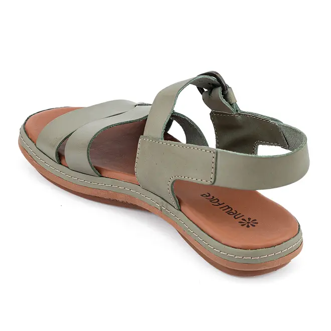Rasteira Flatform New Face Salvia Feminina