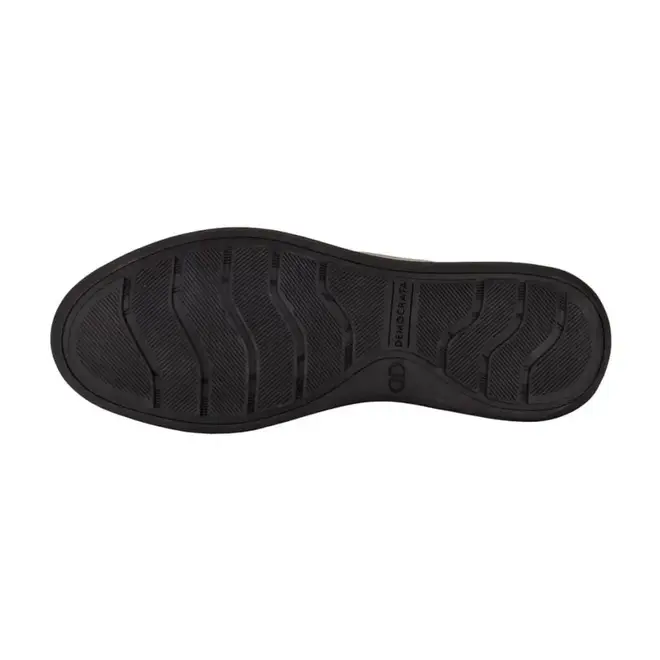 Sapatênis Casual Democrata Denim Jay Preto Masculino