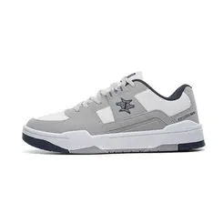 Tênis Casual Nesk Cinza e Branco Masculino