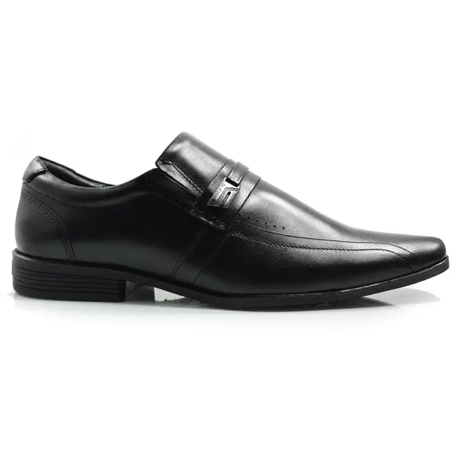 Sapato Social de Couro Ferracini Liverpool Preto 4084
