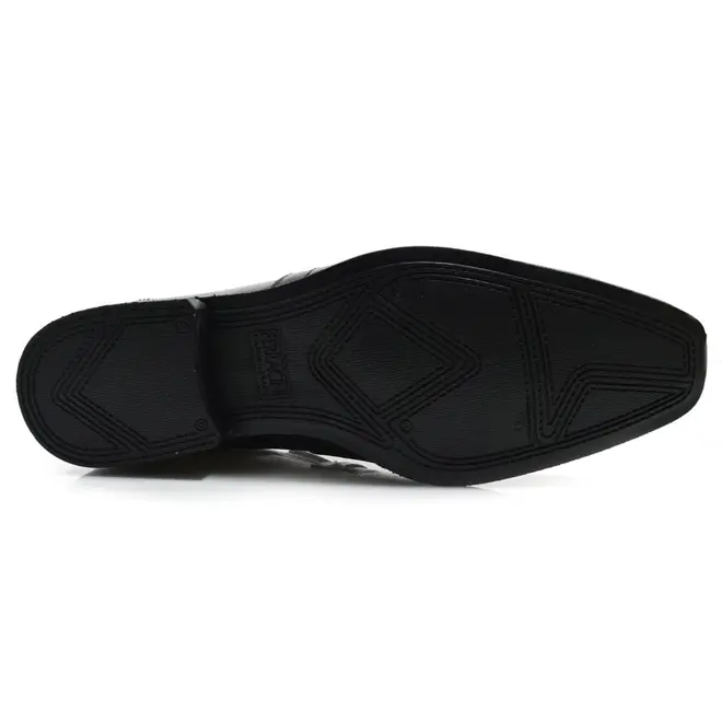 Sapato Social de Couro Ferracini Liverpool Preto 4084