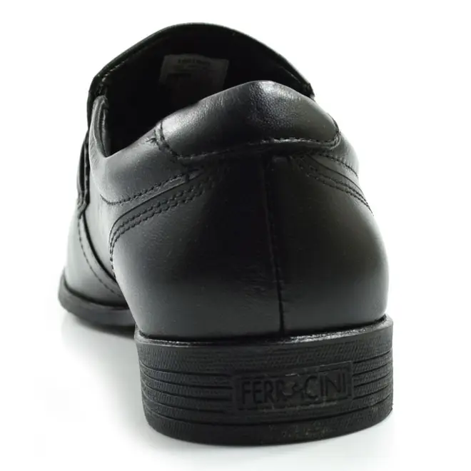 Sapato Social de Couro Ferracini Liverpool Preto 4084