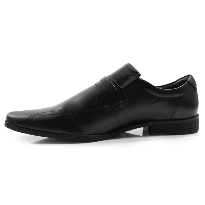 Sapato Social de Couro Ferracini Liverpool Preto 4084