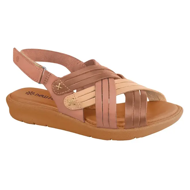 Tamanco Rasteira New Face Telha New Feminino