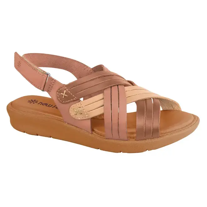 Tamanco Rasteira New Face Telha New Feminino