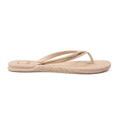 Chinelo Dedo Terra e Água Creme Feminino