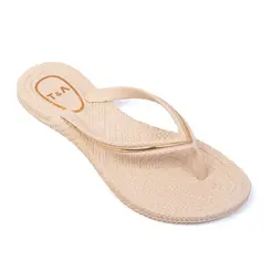 Chinelo Dedo Terra e Água Creme Feminino
