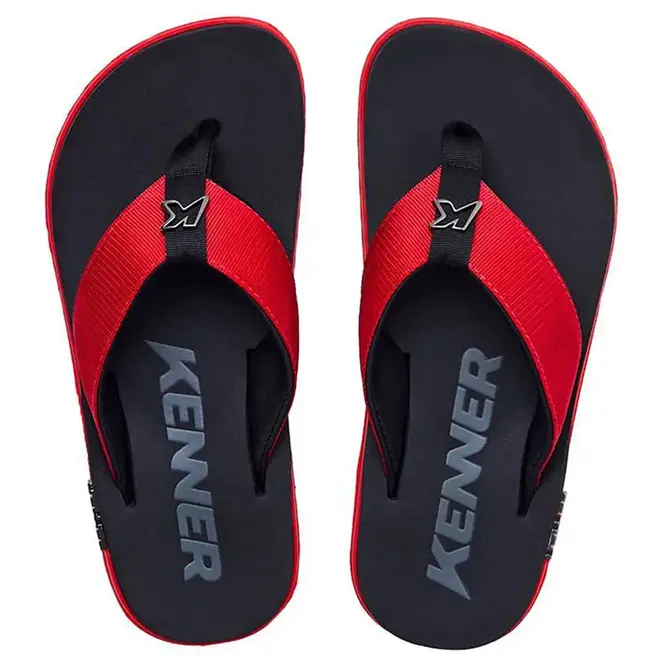 Chinelo Dedo Kenner Kivah Full Force Preto Masculino
