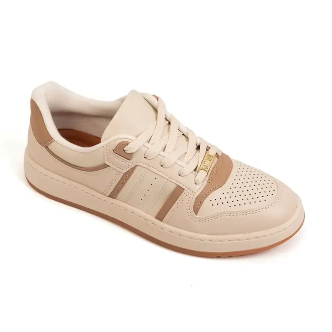 Tênis Casual Sola Caixa Vizzano Branco Off Feminino