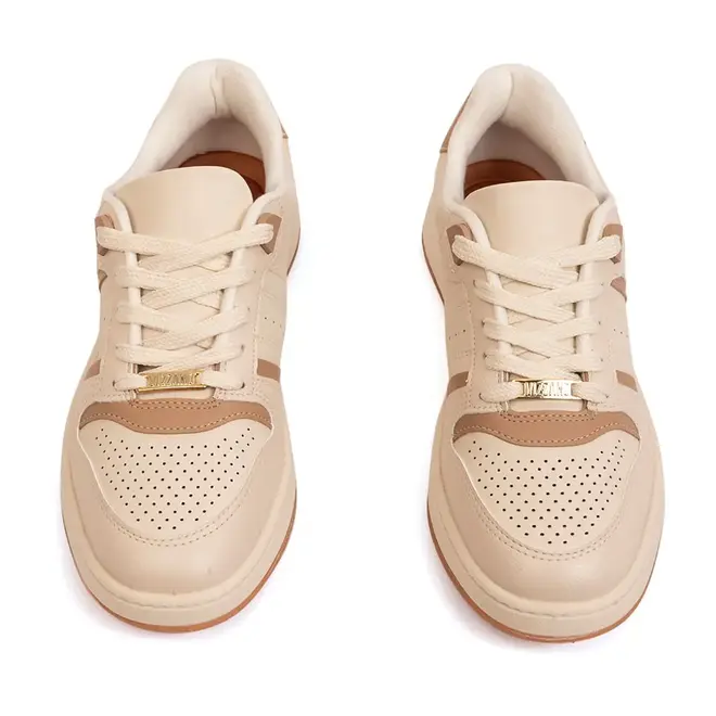 Tênis Casual Sola Caixa Vizzano Branco Off Feminino