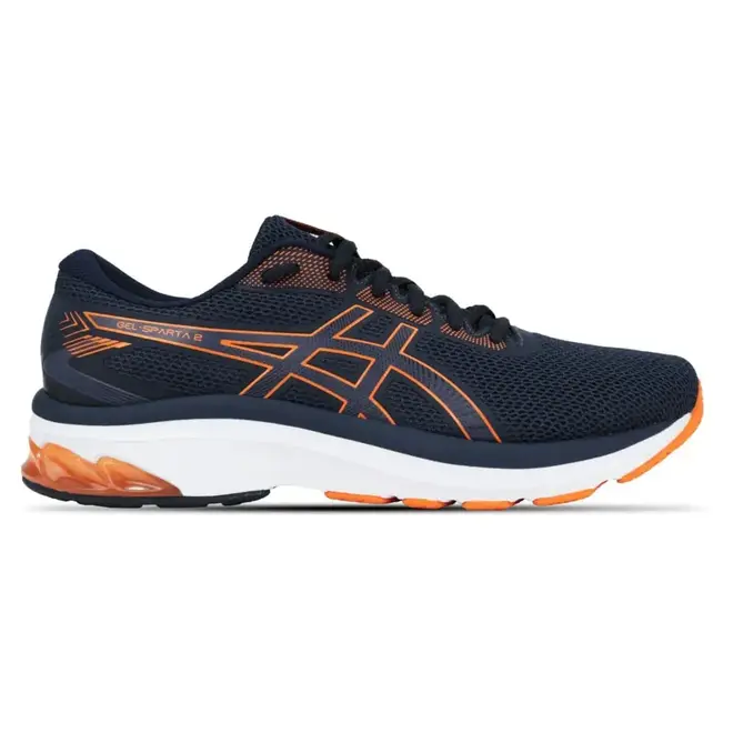 Tênis de Treino Asics Gel Sparta 2 Marinho e Laranja Masculino