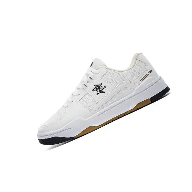 Tênis Casual Nesk Branco e Preto Masculino