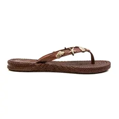 Chinelo Dedo Terra e Agua Bronze Feminino