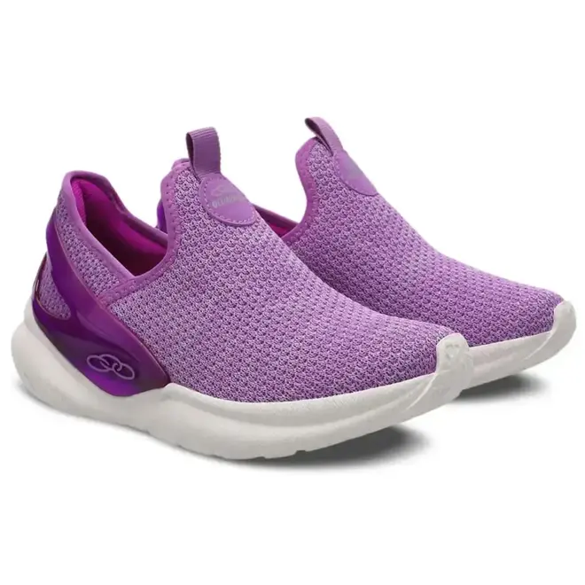 Tênis Esportivo Olympikus Iconic Violeta Juvenil Feminino
