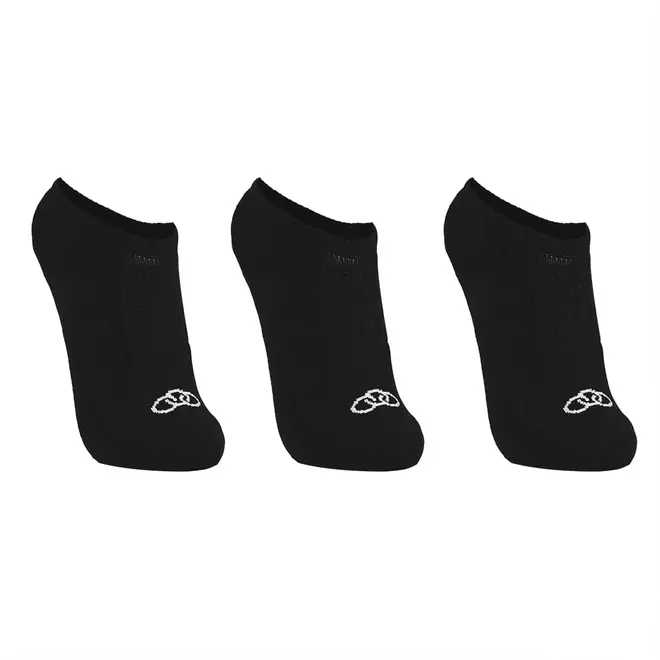 Meia Olympikus Cano Invisível pacote c/ 3 pares Masculino