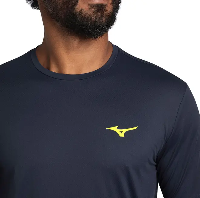 Camiseta de Corrida Mizuno Focus Stamp Masculina