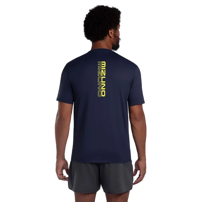 Camiseta de Corrida Mizuno Focus Stamp Masculina
