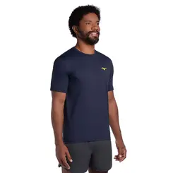 Camiseta de Corrida Mizuno Focus Stamp Masculina