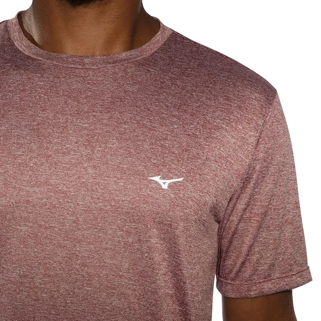 Camiseta de Corrida Masculina Mizuno Run Spark 2 Mescla