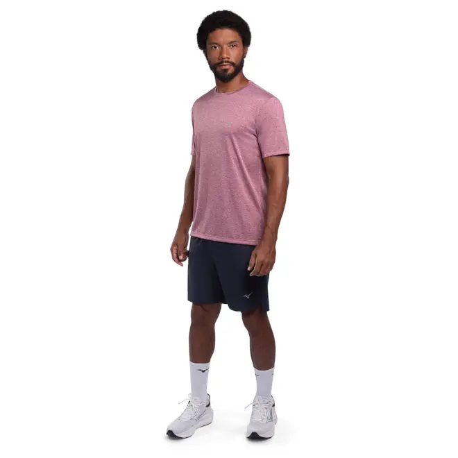Camiseta de Corrida Masculina Mizuno Run Spark 2 Mescla