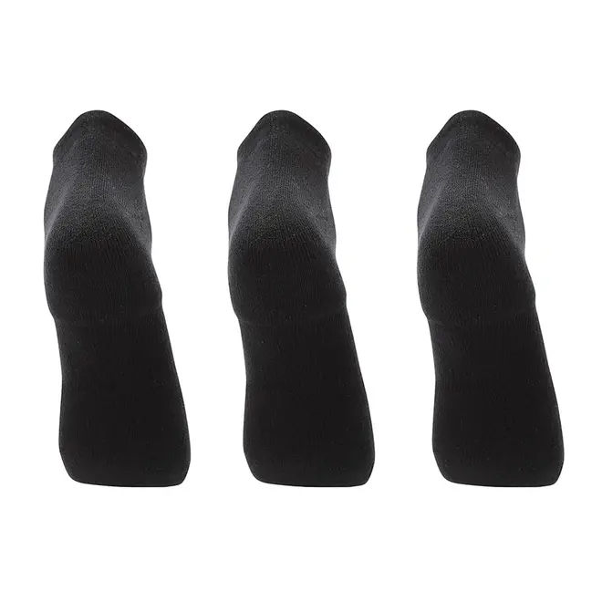 Kit Meia Sem Cano Mizuno Prime tam. 33-38 - Pacote com 3 pares