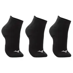 Kit Meia Sem Cano Mizuno Prime tam. 33-38 - Pacote com 3 pares