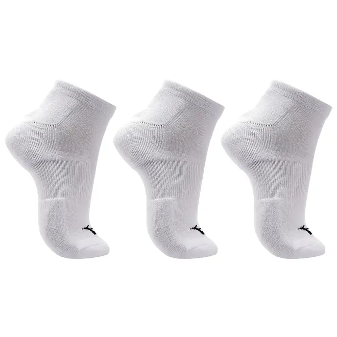 Kit Meia Sem Cano Mizuno Prime tam. 33-38 - Pacote com 3 pares