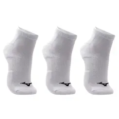 Kit Meia Sem Cano Mizuno Prime tam. 33-38 - Pacote com 3 pares