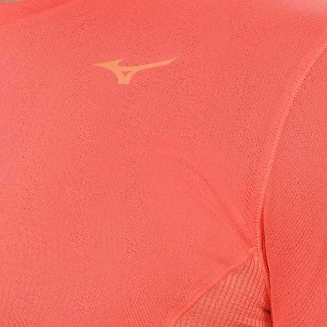 Camiseta de Corrida Masculina Mizuno Dryeaeroflow