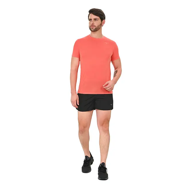 Camiseta de Corrida Masculina Mizuno Dryeaeroflow