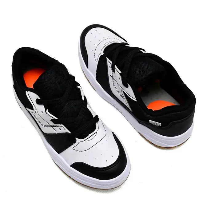 Tênis Casual Sola Caixa Kidy Preto e Branco Menino