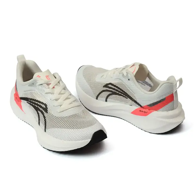Tênis de Treino Kolosh Branco e Preto Feminino