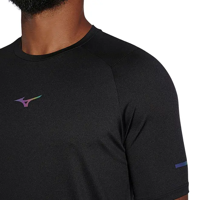 Camiseta de Corrida Masculino Mizuno High 2