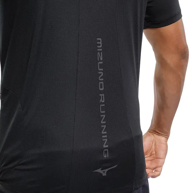 Camiseta de Corrida Masculino Mizuno High 2
