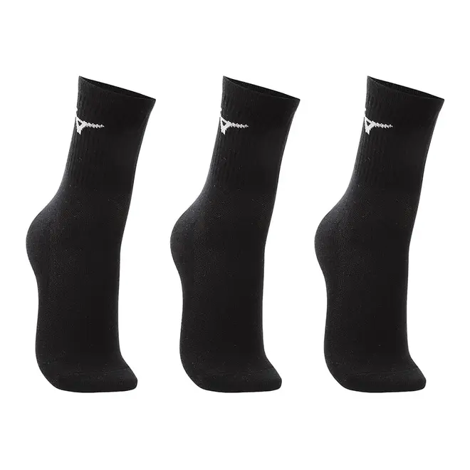 Kit Meia Cano Médio Mizuno Basic tam. 39-44 - Pacote com 3 pares
