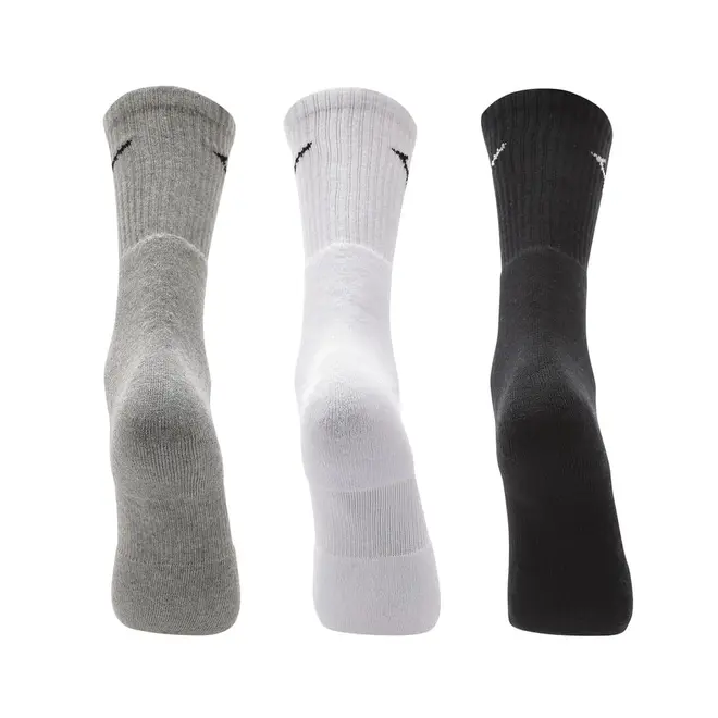 Kit Meia Cano Alto Mizuno Prime tam. 33-38 - Pacote com 3 pares
