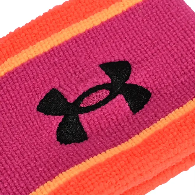 Kit 1 Munhequeira Under Armour Perfomance Terry e 1 Viseira Feminina Under Armour Blitzing