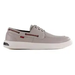 Sapato Mocassim Ferracini Buzios Cinza Masculino