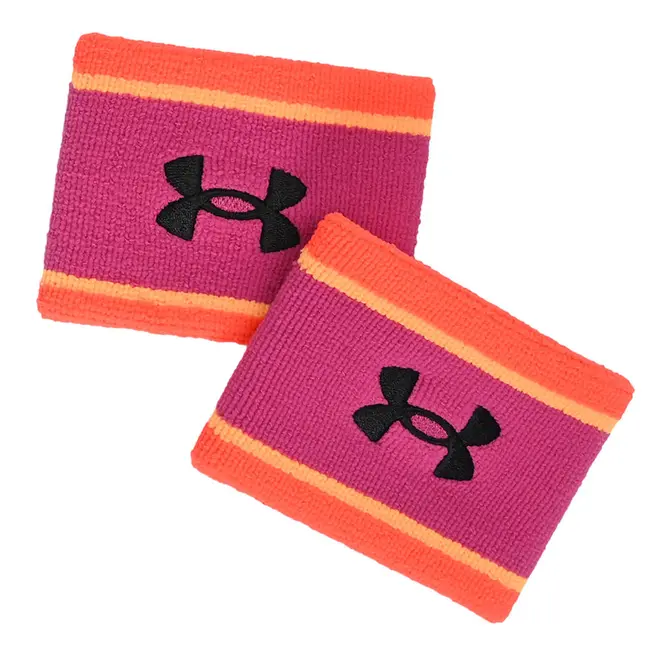 Kit 1 Munhequeira Under Armour Perfomance Terry e 1 Viseira Feminina Under Armour Launch