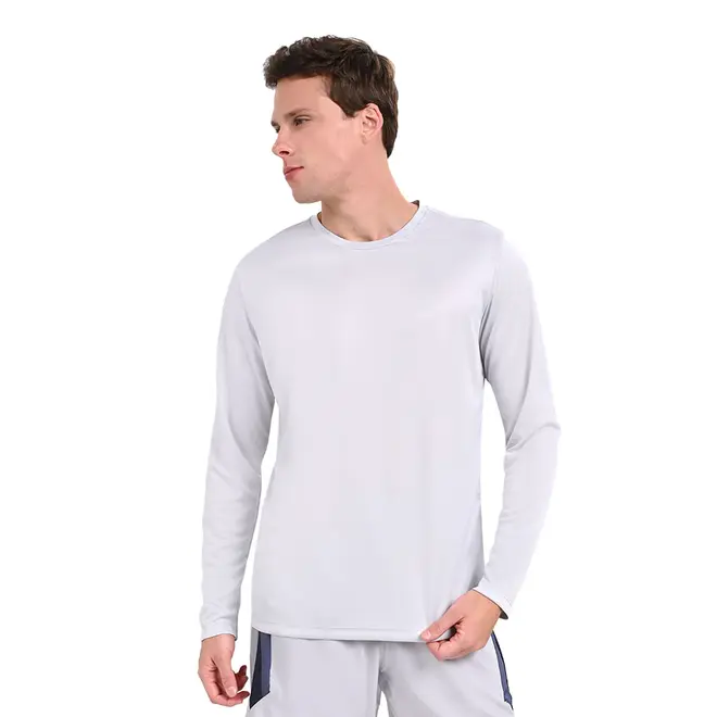 Camiseta Manga Longa de Treino Masculina Mizuno Energy