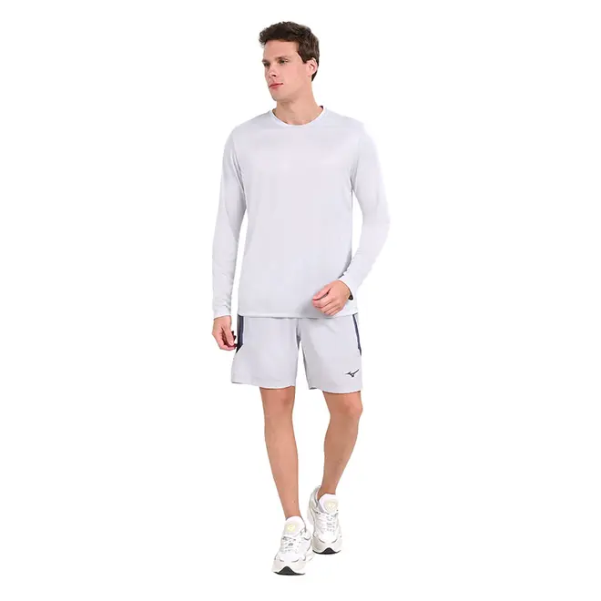 Camiseta Manga Longa de Treino Masculina Mizuno Energy