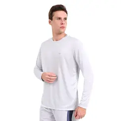 Camiseta Manga Longa de Treino Masculina Mizuno Energy